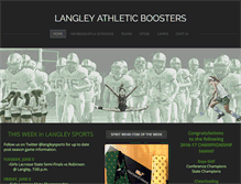 Tablet Screenshot of langleyboosters.org